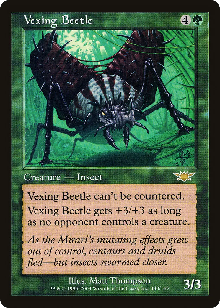 Scarabée agaçant — Legions — Magic: The Gathering