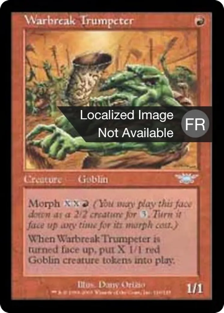 Joueur de trompe briseguerre — Legions — Magic: The Gathering