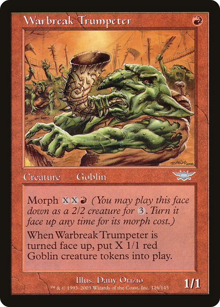 Joueur de trompe briseguerre — Legions — Magic: The Gathering