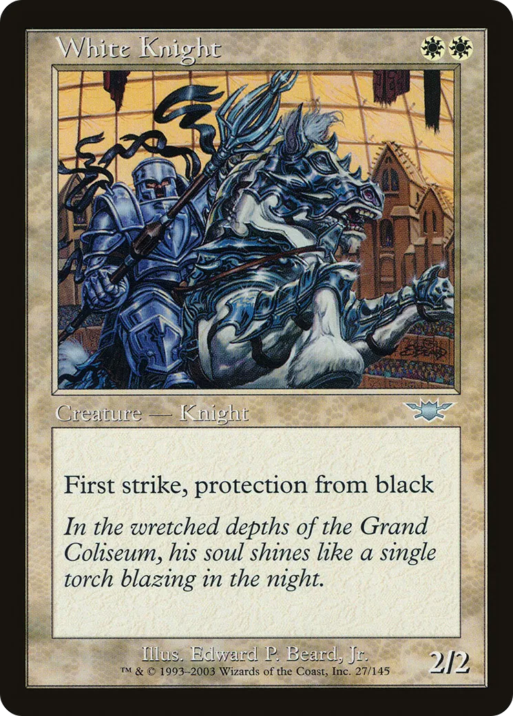 Chevalier blanc — Legions — Magic: The Gathering