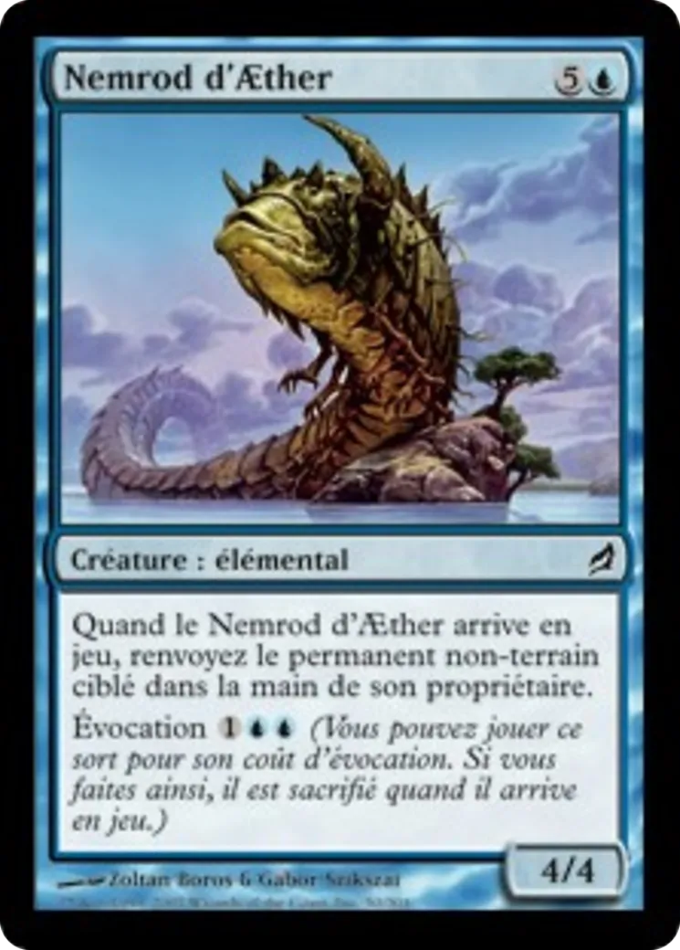 Nemrod d'Aether — Lorwyn — Magic: The Gathering
