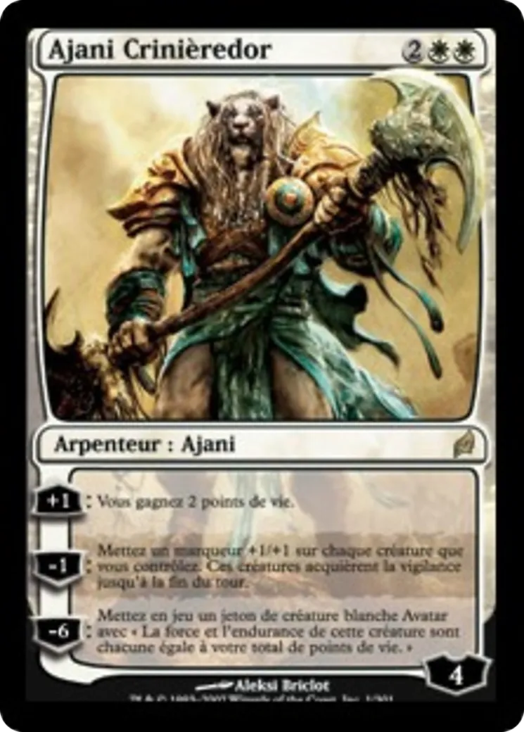 Ajani Crinièredor from Lorwyn - Magic: The Gathering