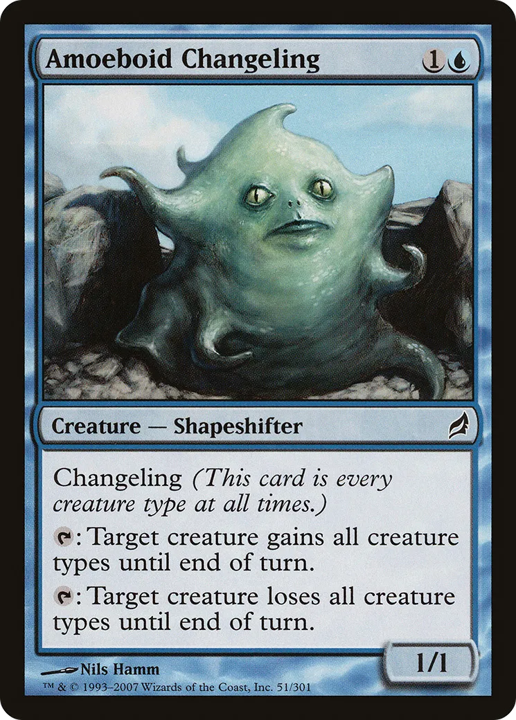 Amoeboid Changeling — Lorwyn — Magic: The Gathering
