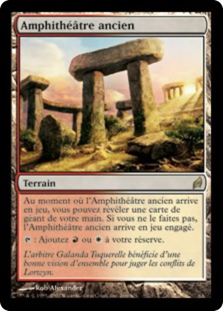 Amphithéâtre ancien — Lorwyn — Magic: The Gathering
