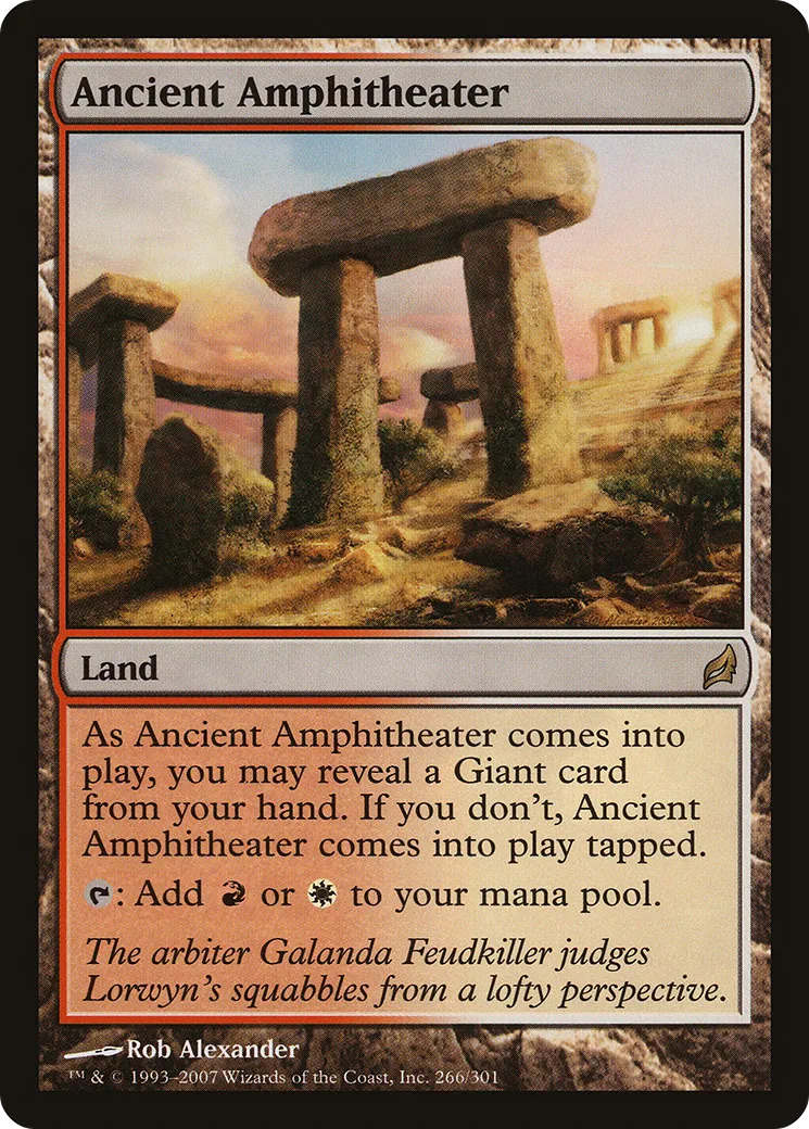 Amphithéâtre ancien — Lorwyn — Magic: The Gathering