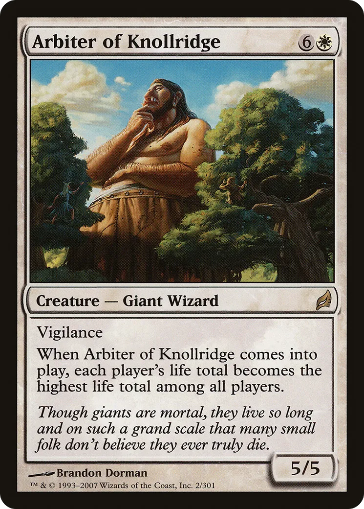 Arbiter of Knollridge — Lorwyn — Magic: The Gathering