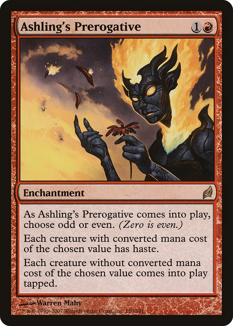 Ashling's Prerogative — Lorwyn — Magic: The Gathering