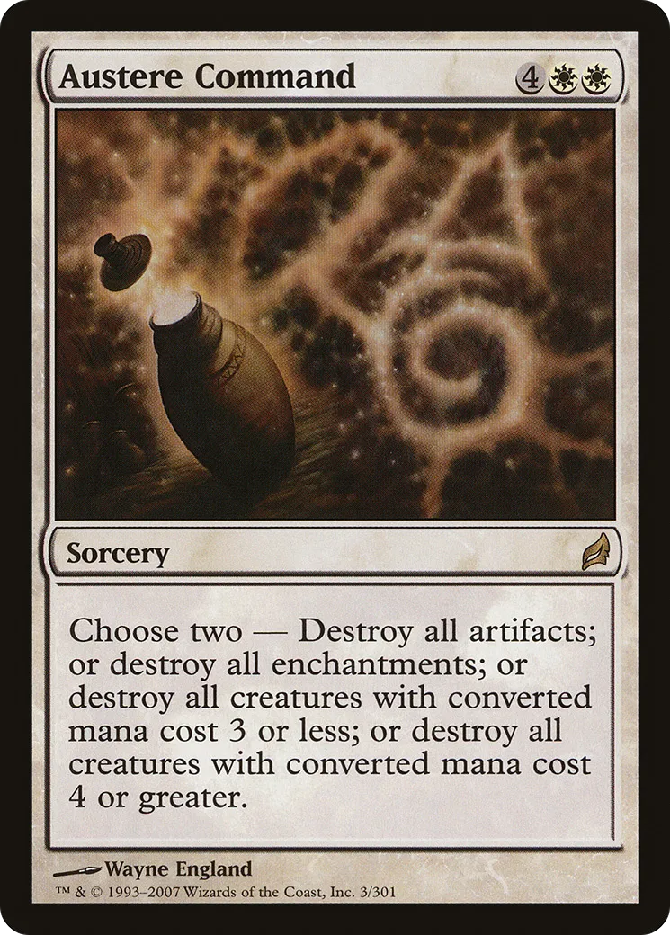 Austere Command — Lorwyn — Magic: The Gathering