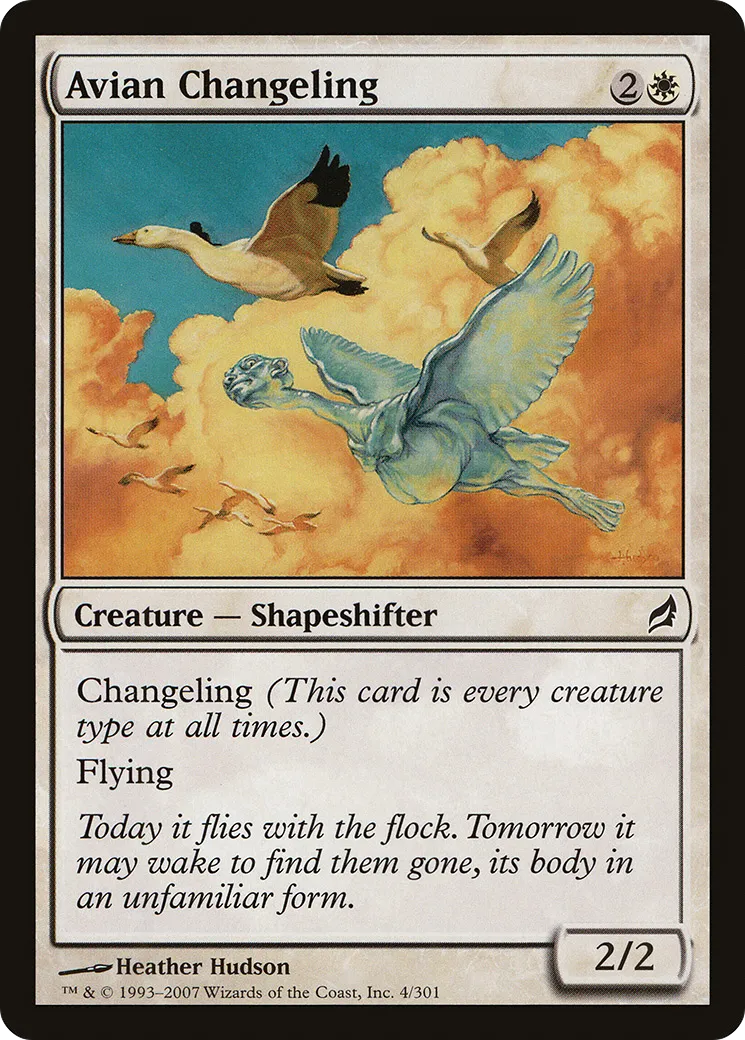 Avian Changeling — Lorwyn — Magic: The Gathering