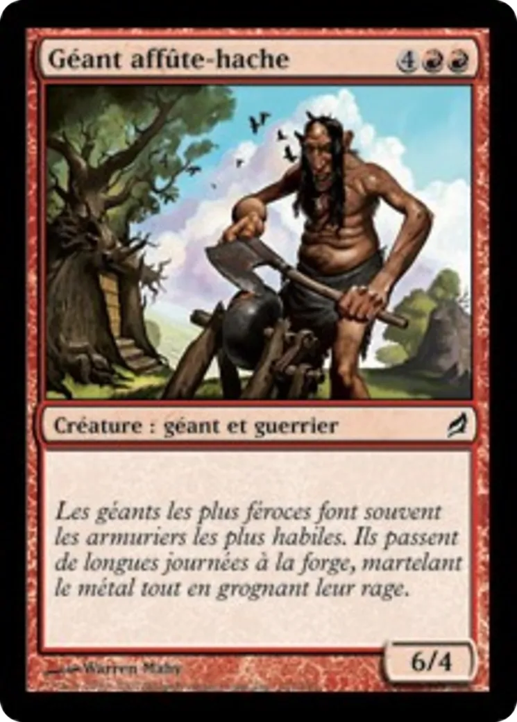 Géant affûte-hache — Lorwyn — Magic: The Gathering