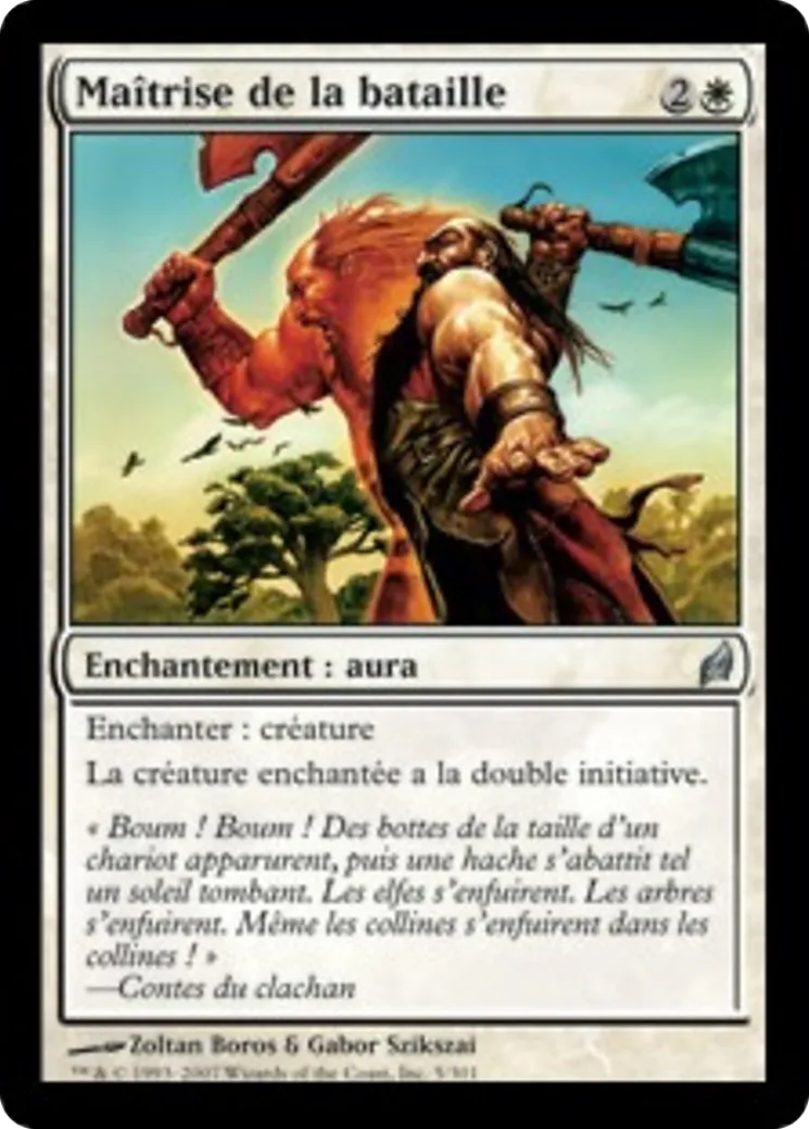 Maîtrise de la bataille — Lorwyn — Magic: The Gathering