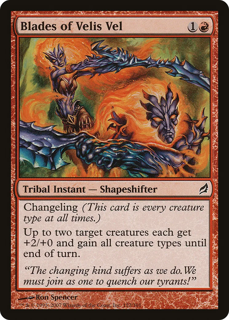 Lames de Velis Vel — Lorwyn — Magic: The Gathering