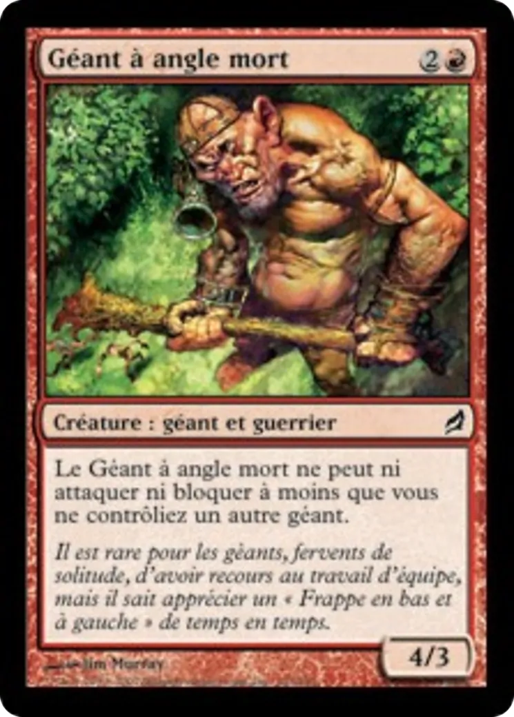 Géant à angle mort — Lorwyn — Magic: The Gathering