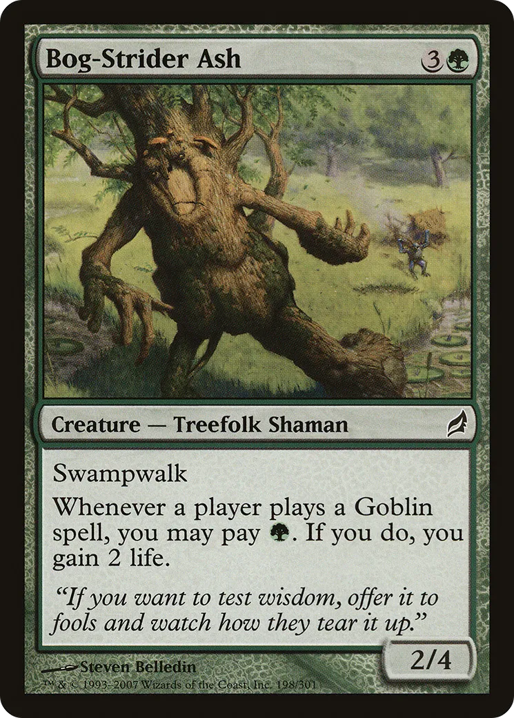 Bog-Strider Ash — Lorwyn — Magic: The Gathering