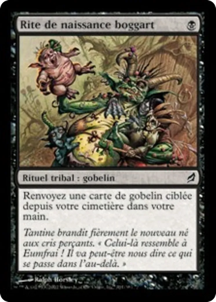 Rite de naissance boggart — Lorwyn — Magic: The Gathering