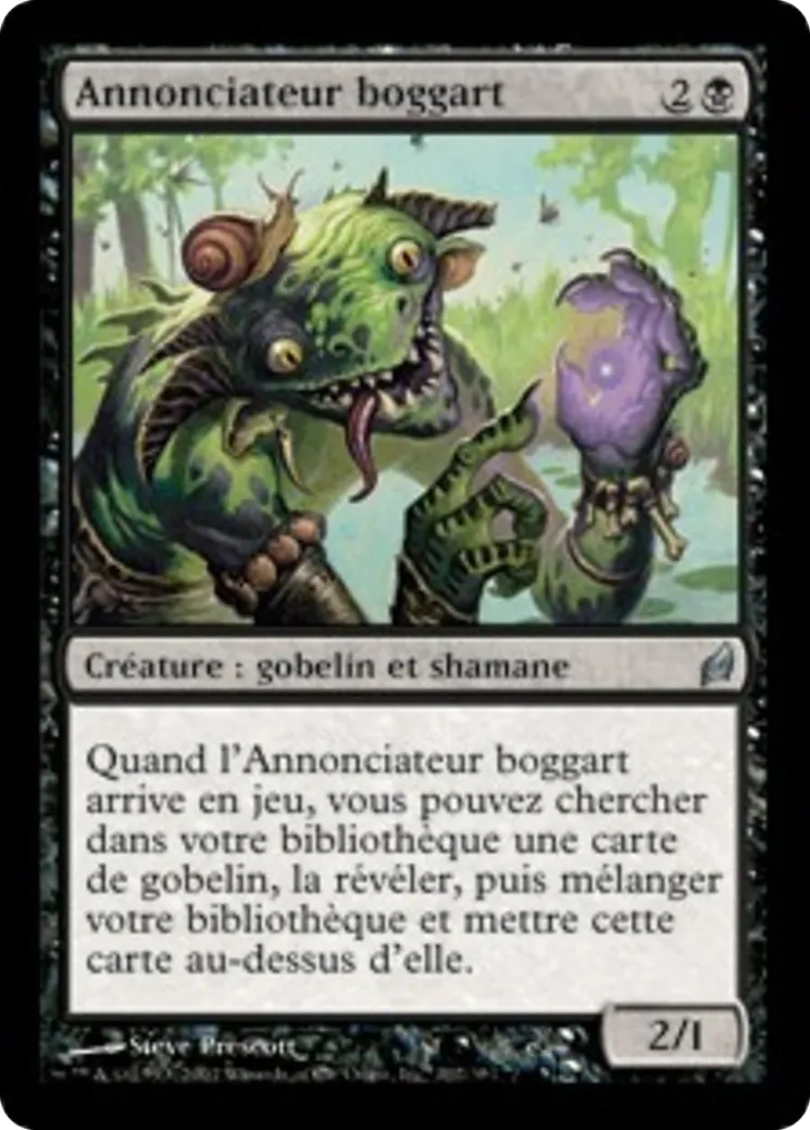 Annonciateur boggart — Lorwyn — Magic: The Gathering