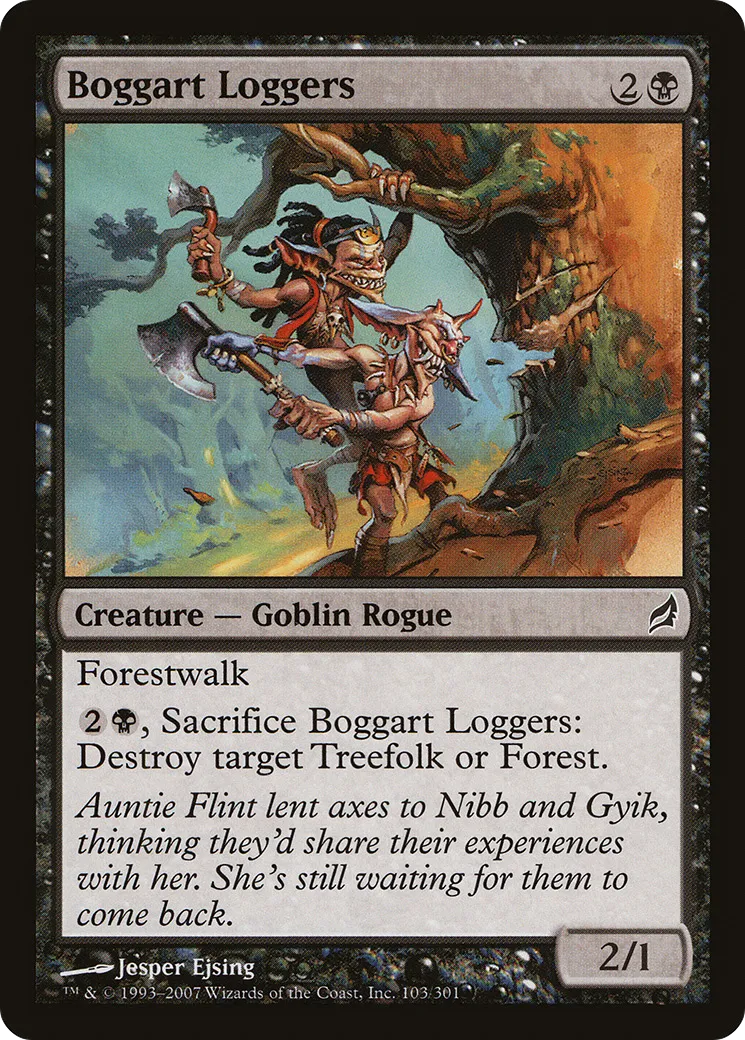 Boggart Loggers — Lorwyn — Magic: The Gathering