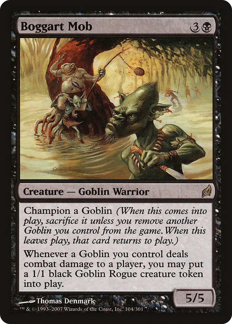 Boggart Mob — Lorwyn — Magic: The Gathering