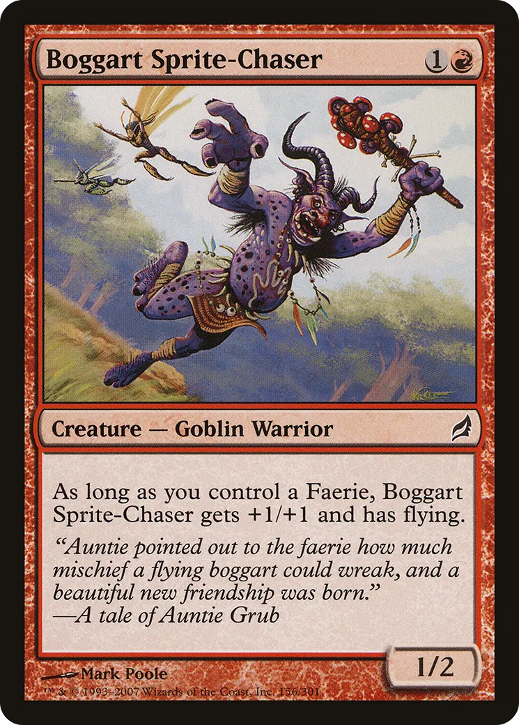 Boggart Sprite-Chaser — Lorwyn — Magic: The Gathering