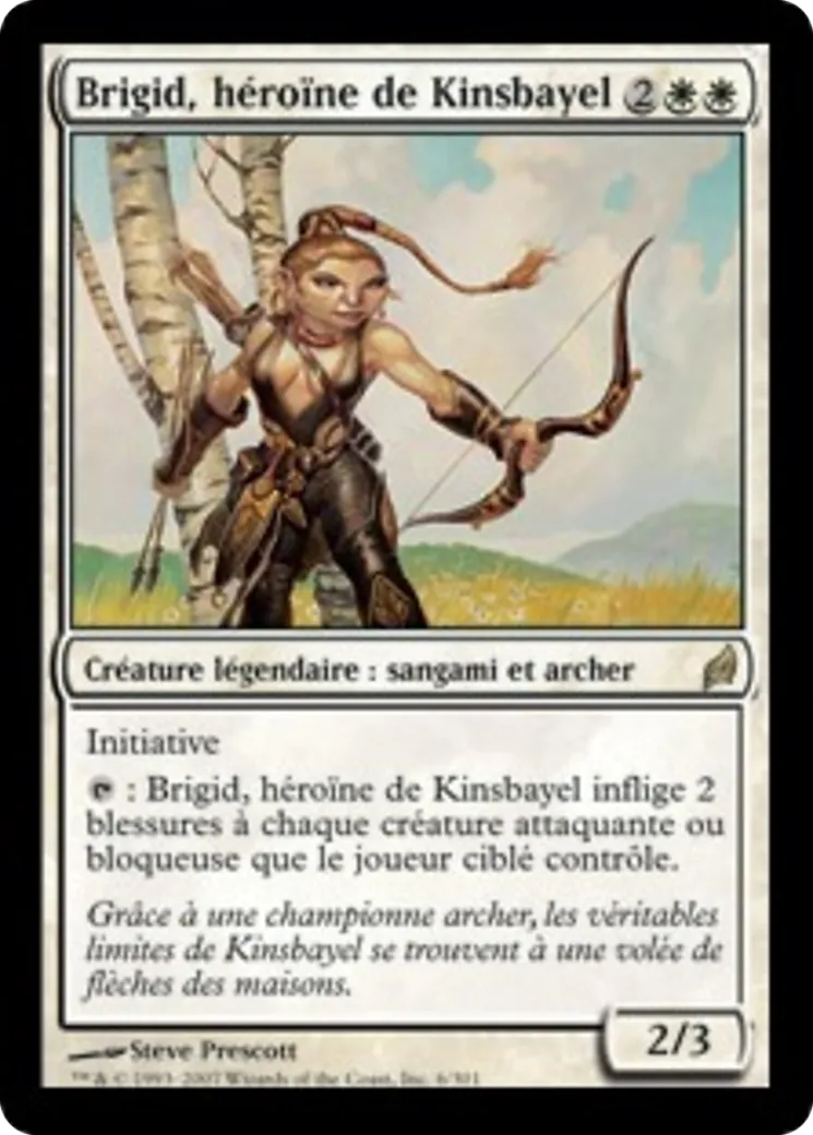 Brigid, héroïne de Kinsbayel — Lorwyn — Magic: The Gathering