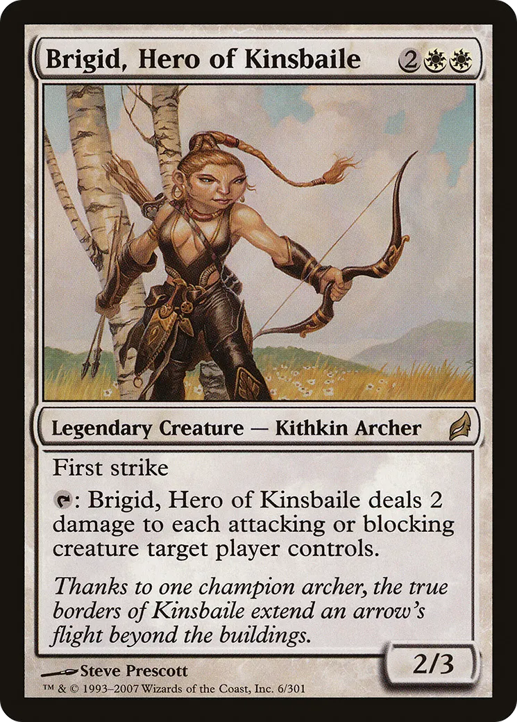 Brigid, Hero of Kinsbaile — Lorwyn — Magic: The Gathering