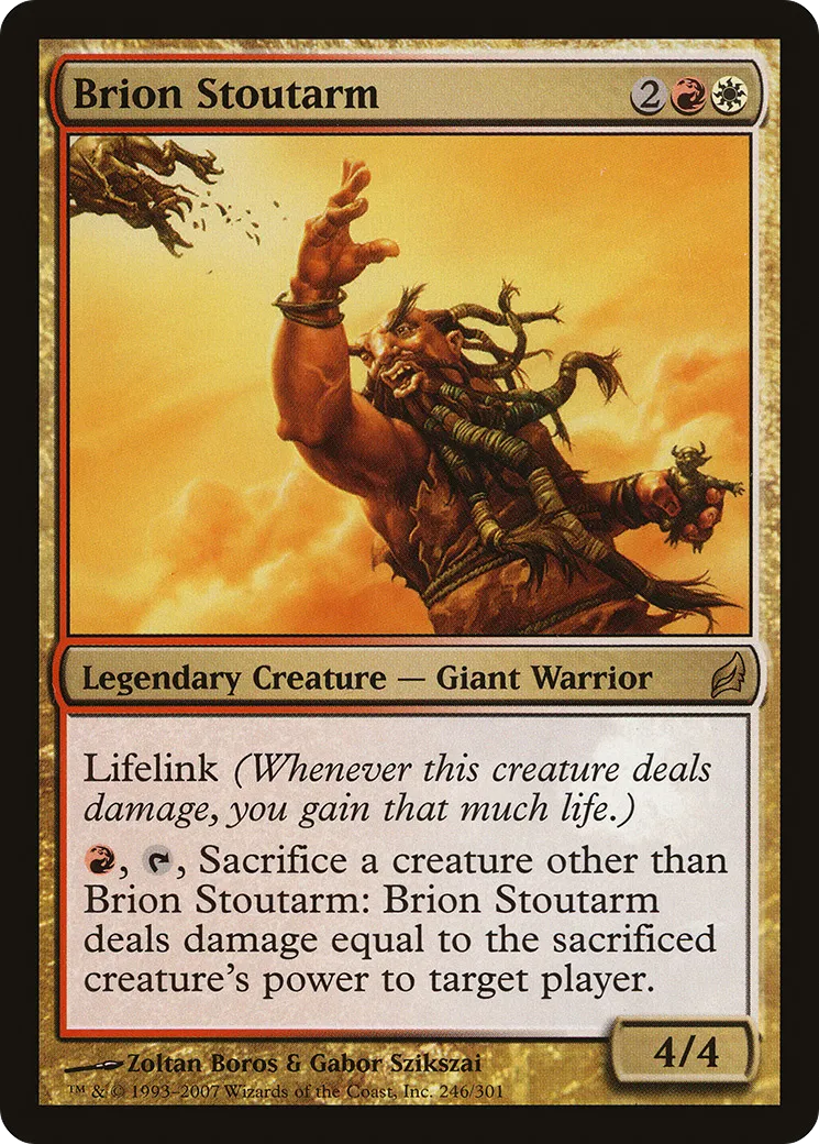 Brion Stoutarm — Lorwyn — Magic: The Gathering
