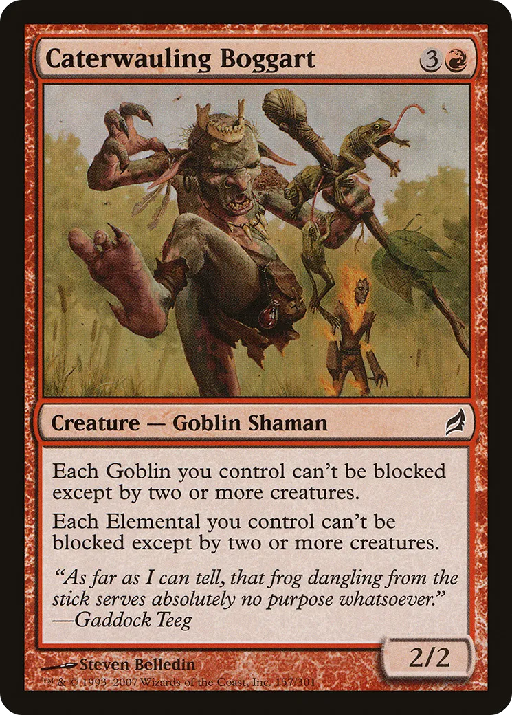Caterwauling Boggart — Lorwyn — Magic: The Gathering