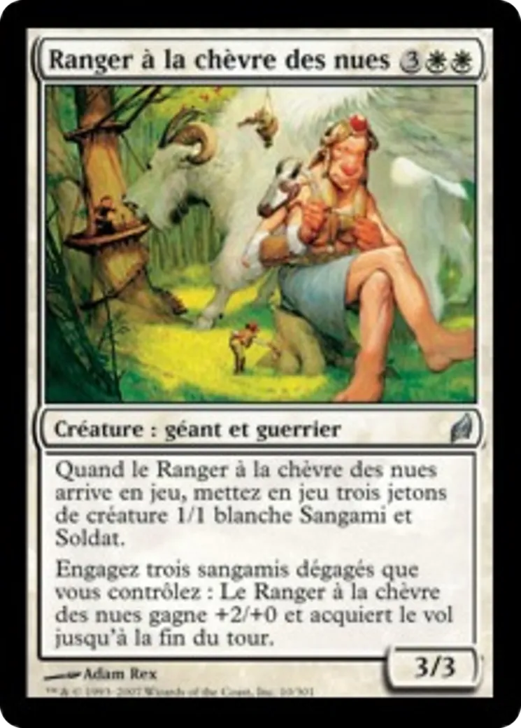 Ranger à la chèvre des nues — Lorwyn — Magic: The Gathering