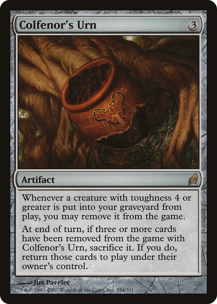Colfenor's Urn — Lorwyn — Magic: The Gathering