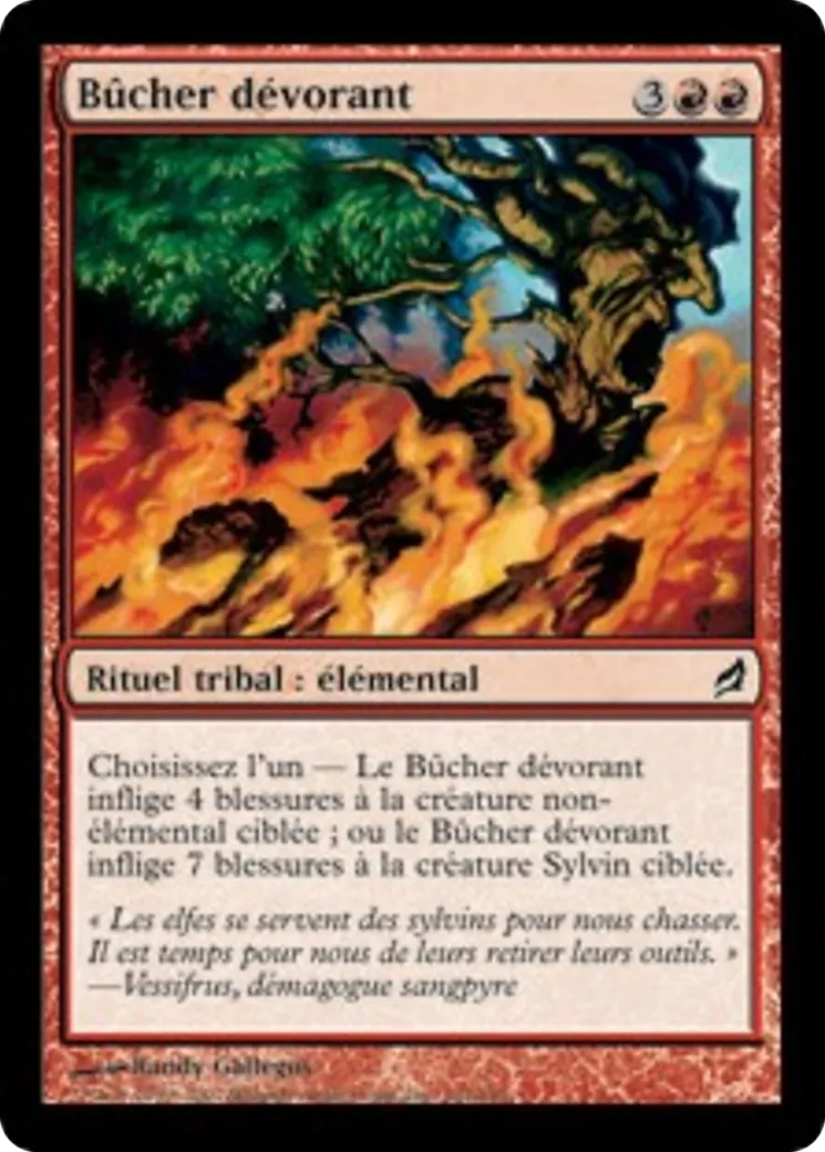 Bûcher dévorant — Lorwyn — Magic: The Gathering