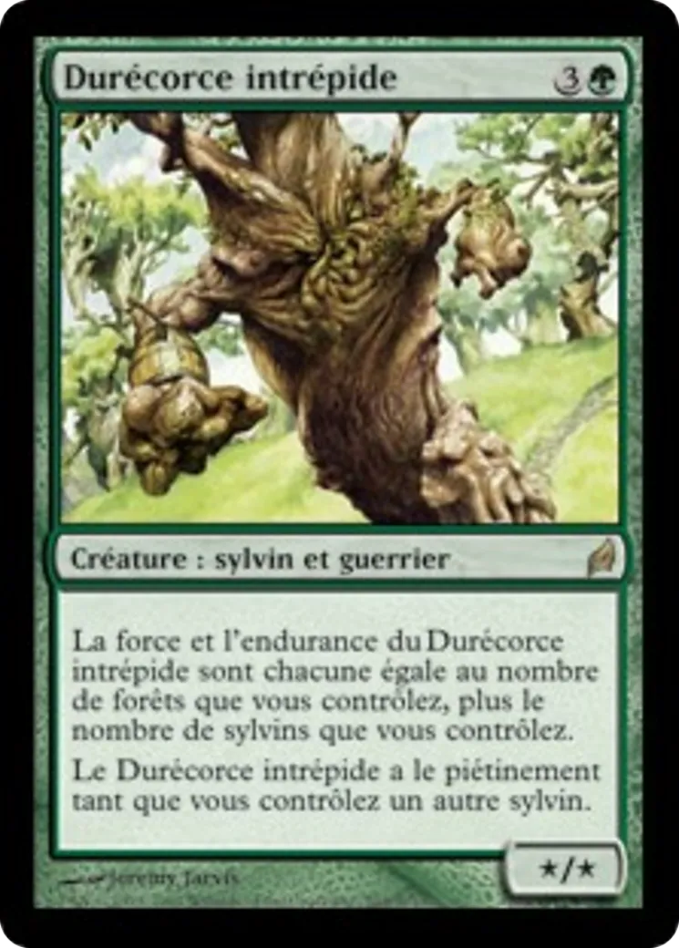 Durécorce intrépide — Lorwyn — Magic: The Gathering