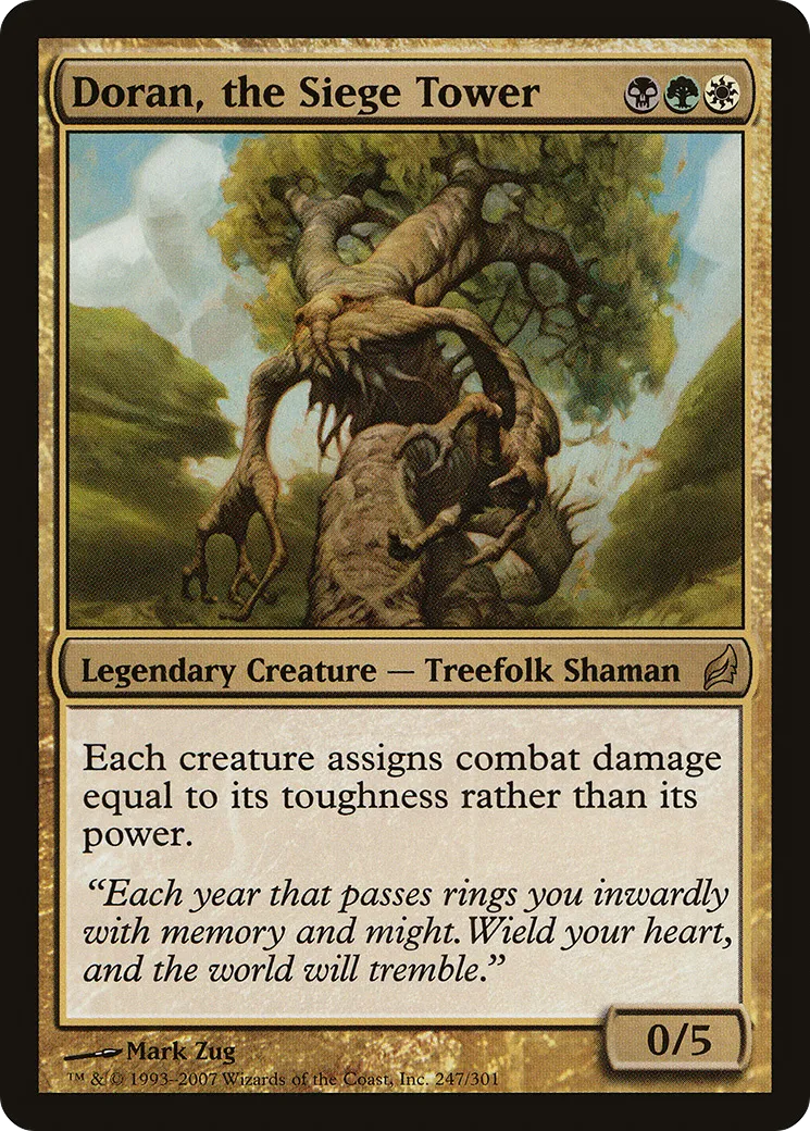 Doran, the Siege Tower — Lorwyn — Magic: The Gathering