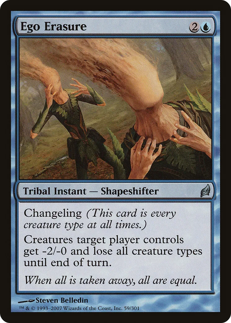 Effacement de l'égo — Lorwyn — Magic: The Gathering