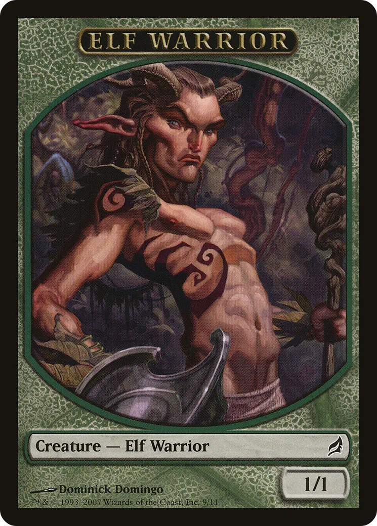 Elf Warrior — Lorwyn — Magic: The Gathering