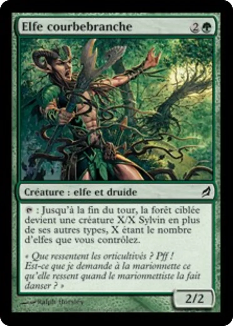 Elfe courbebranche — Lorwyn — Magic: The Gathering