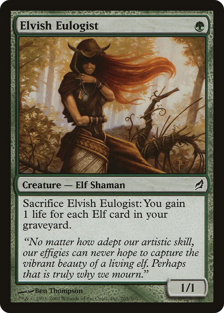 Elvish Eulogist — Lorwyn — Magic: The Gathering