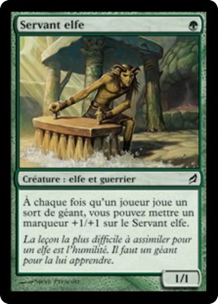 Servant elfe — Lorwyn — Magic: The Gathering