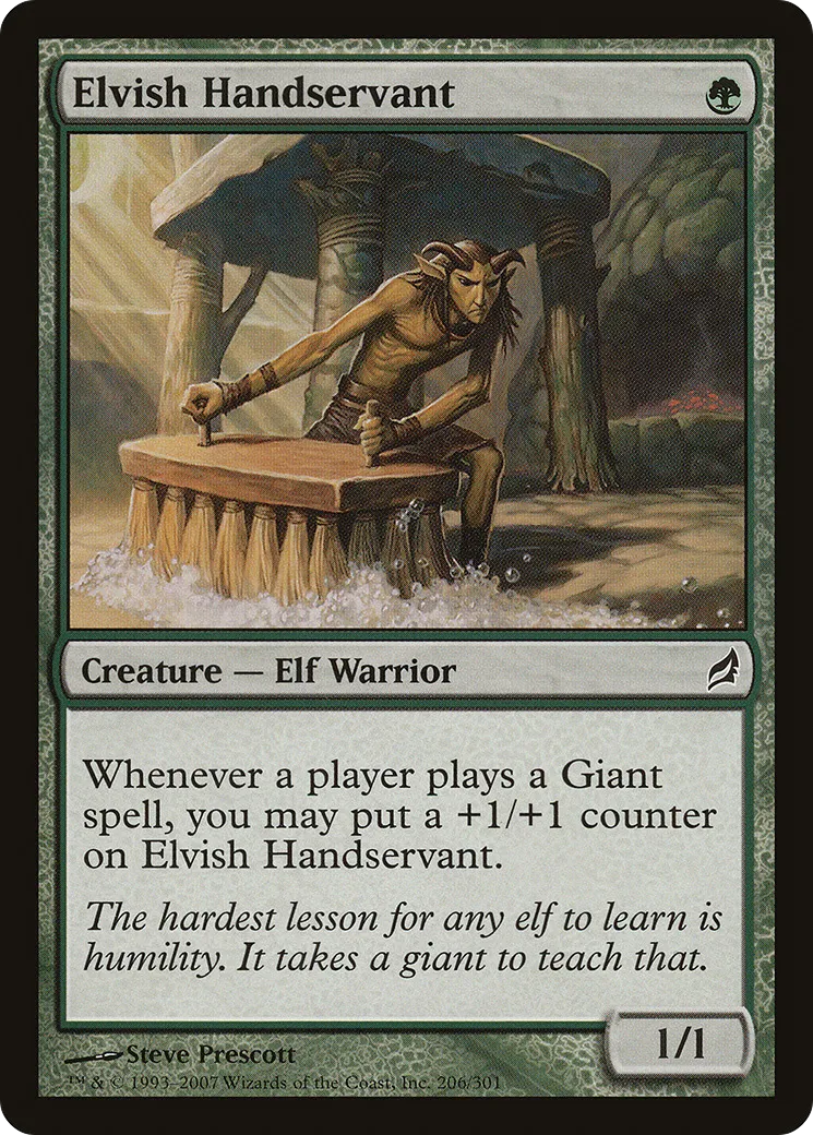 Elvish Handservant — Lorwyn — Magic: The Gathering