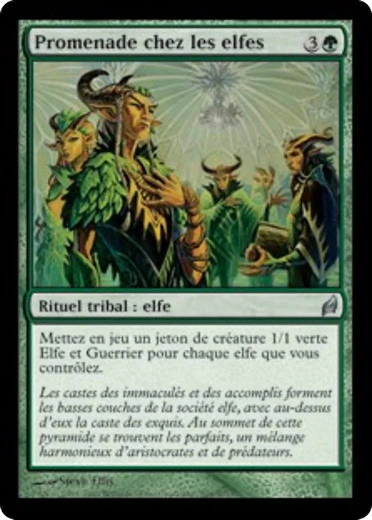 Promenade chez les elfes — Lorwyn — Magic: The Gathering
