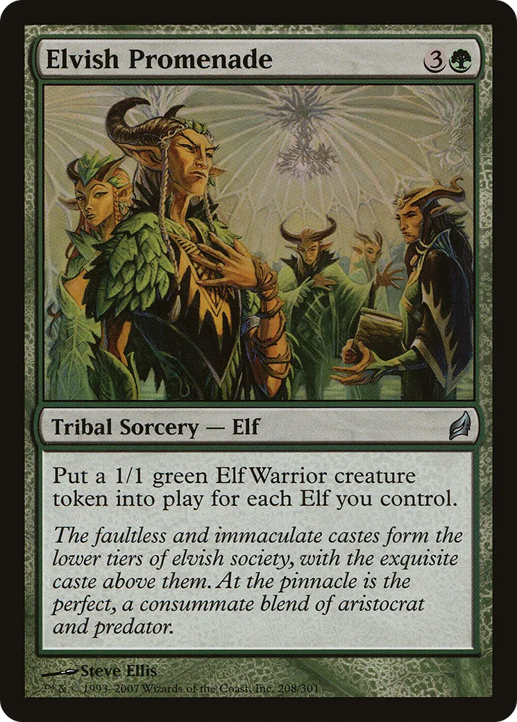 Elvish Promenade — Lorwyn — Magic: The Gathering