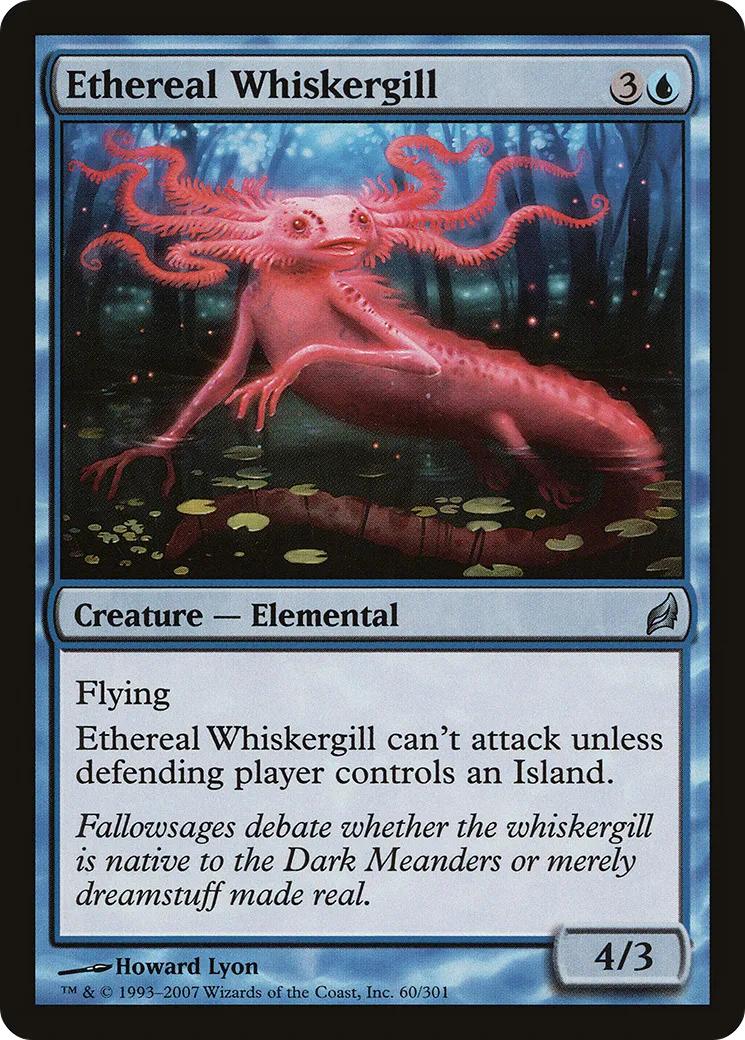 Ethereal Whiskergill — Lorwyn — Magic: The Gathering