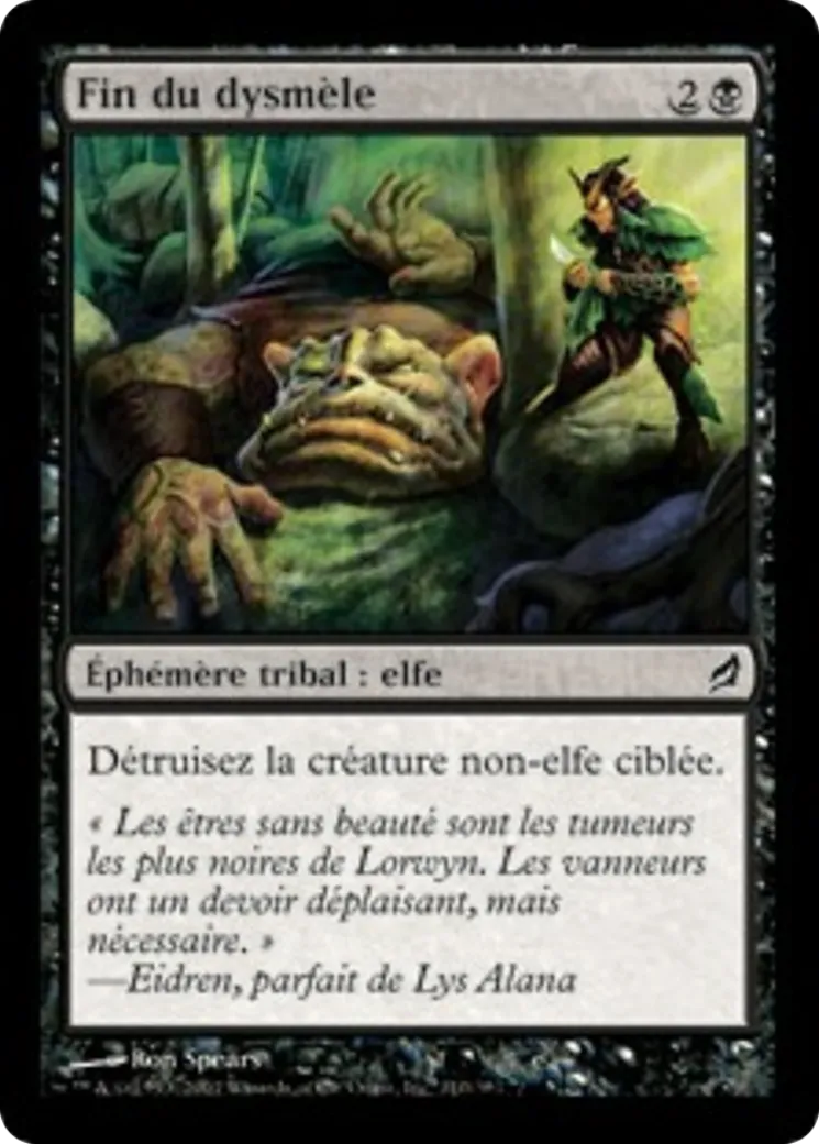 Fin du dysmèle — Lorwyn — Magic: The Gathering
