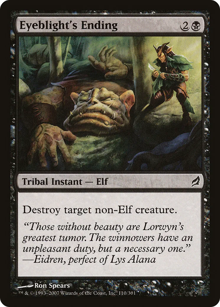 Fin du dysmèle — Lorwyn — Magic: The Gathering
