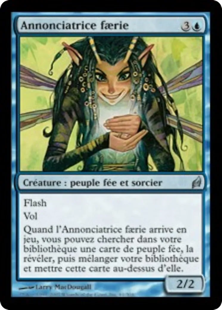 Annonciatrice faerie — Lorwyn — Magic: The Gathering
