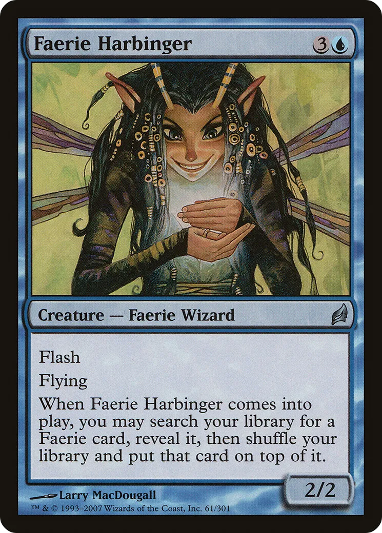 Faerie Harbinger — Lorwyn — Magic: The Gathering