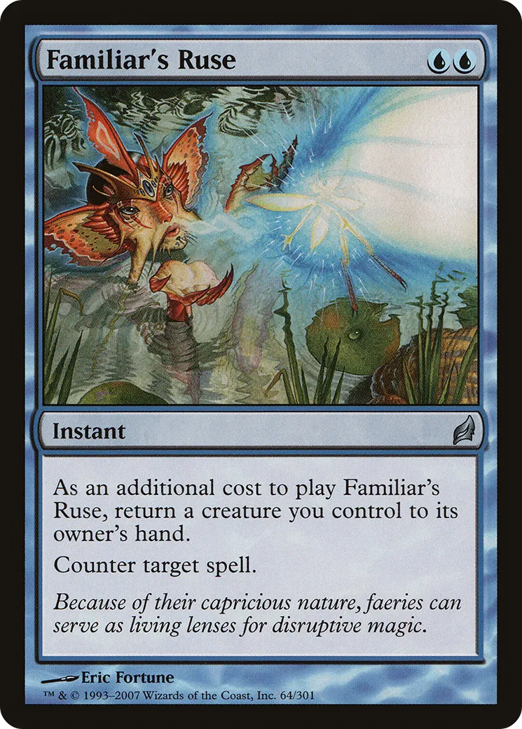 Familiar's Ruse — Lorwyn — Magic: The Gathering
