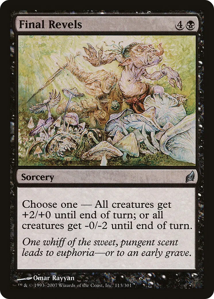 Délectations finales — Lorwyn — Magic: The Gathering
