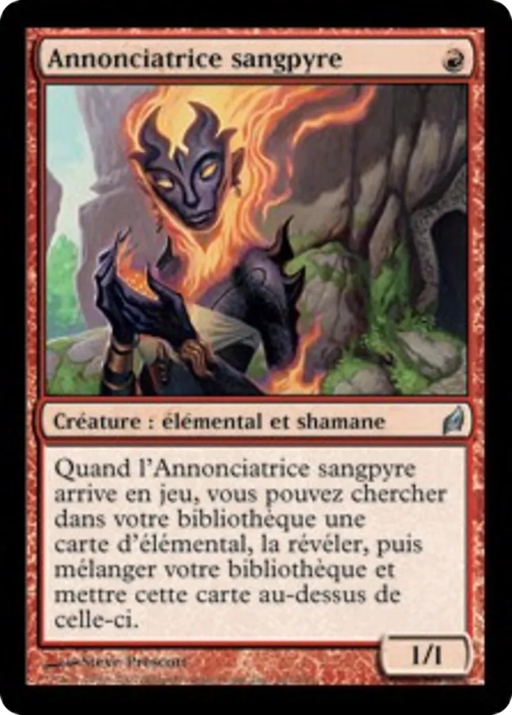 Annonciatrice sangpyre — Lorwyn — Magic: The Gathering