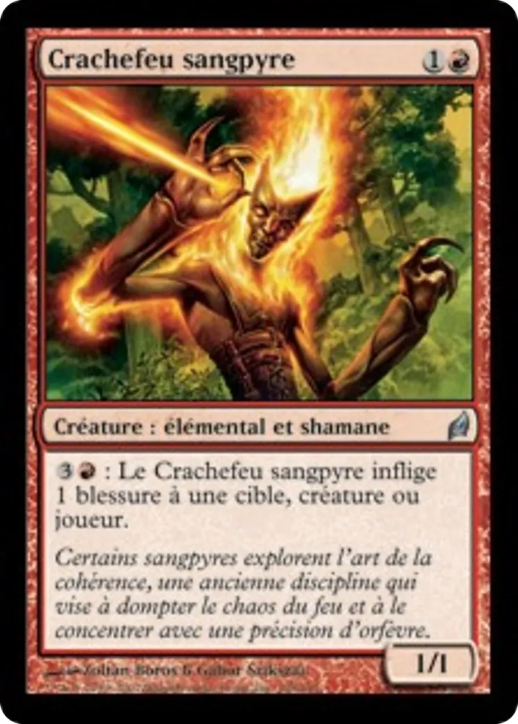 Crachefeu sangpyre — Lorwyn — Magic: The Gathering