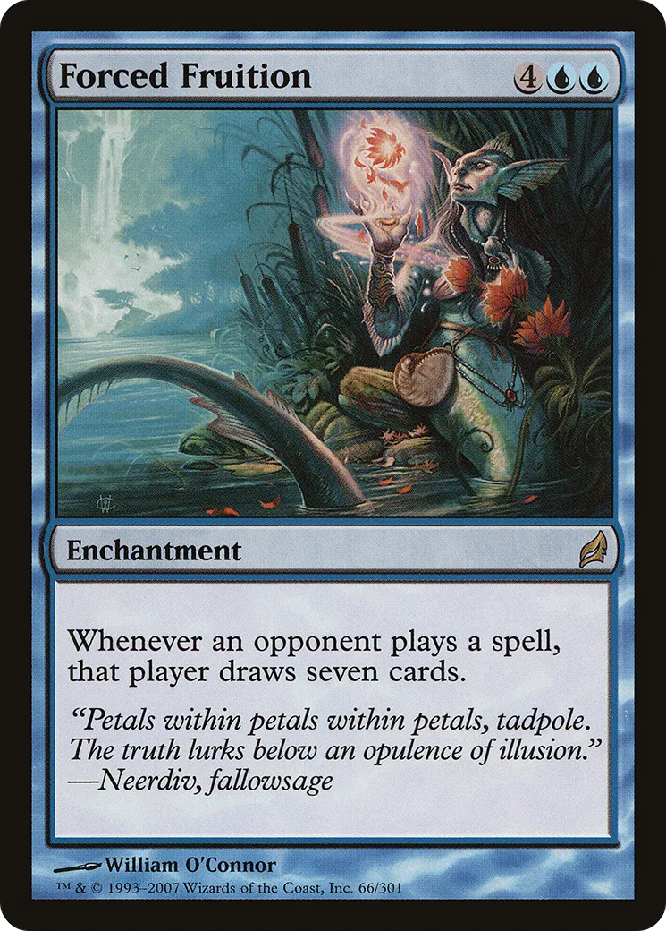 Forced Fruition — Lorwyn — Magic: The Gathering